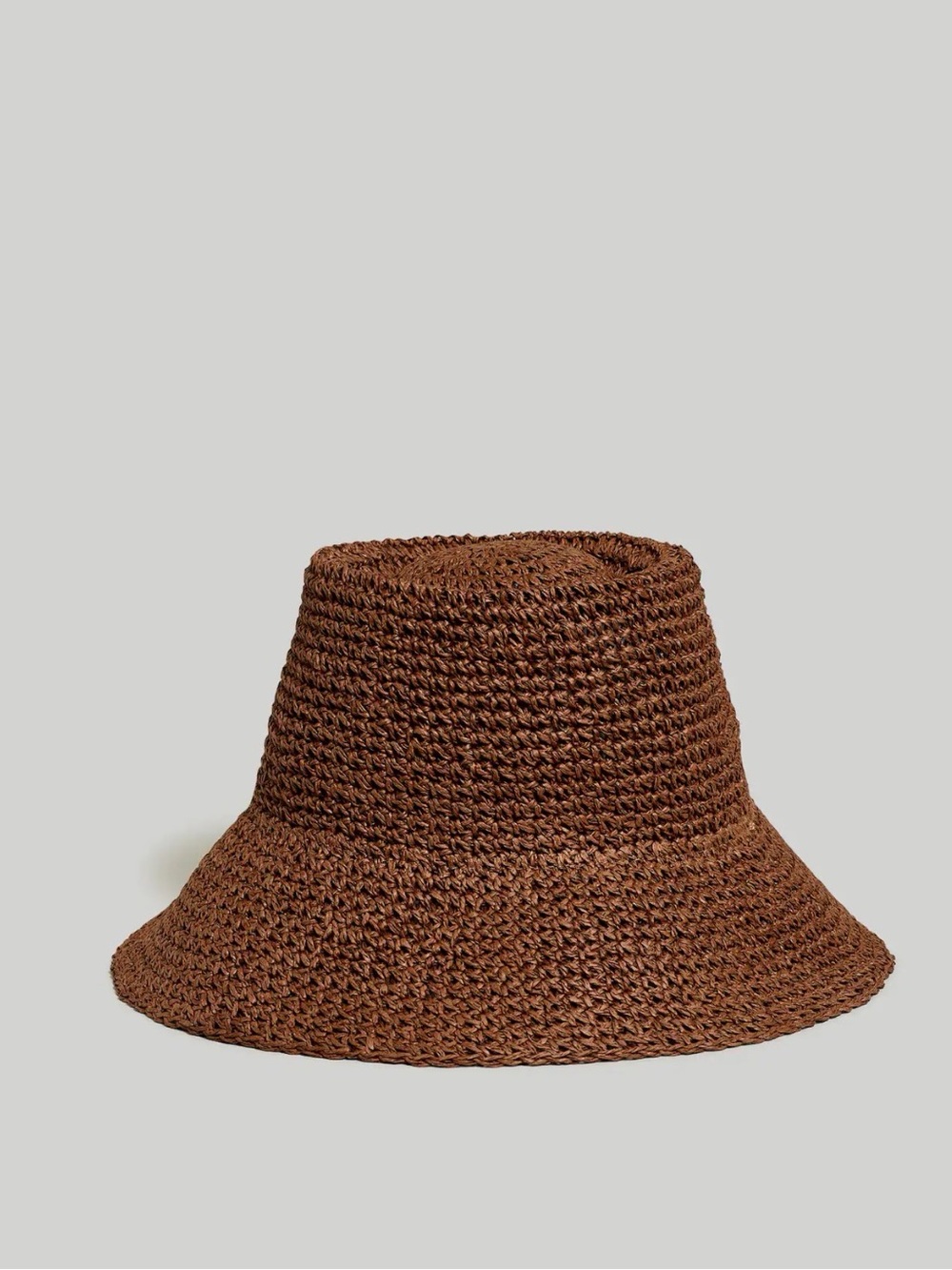 Madewell’s Brown Woven Straw Hat - Women Accessories